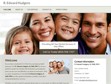 Tablet Screenshot of hudgensdental.com
